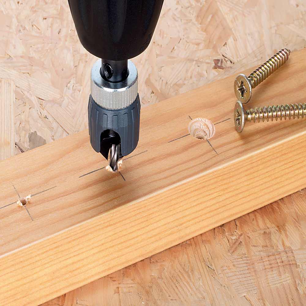 Wolfcraft Svrdlo Za Predbušenje 3,2-12 mm Sa Upuštačem i Graničnikom – 2544000 by Wolfcraft 2544000 Burgije / Svrdla