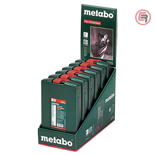 Metabo Garnitura Svrdala SDS-plus Pro 4 Premium (4 oštrice) 5 – 12 mm / 7 dijelna – 626245000 by Metabo 626245000 Garniture