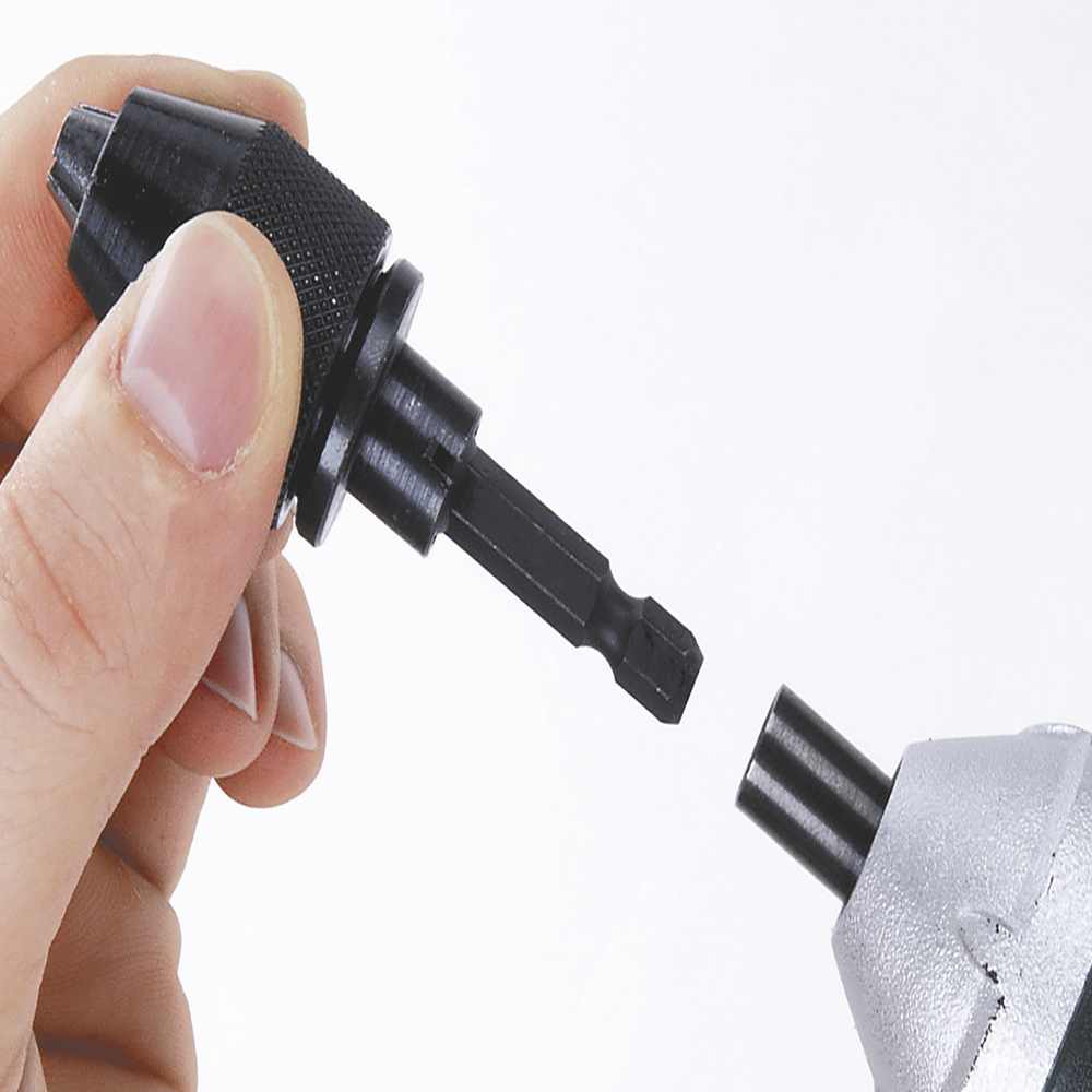 Wolfcraft Glava Brzostezna 0,5-6 mm Prihvat 1/4″ – 2625000 by Wolfcraft 2625000 Adapteri i Stezne Glave - detalj 2