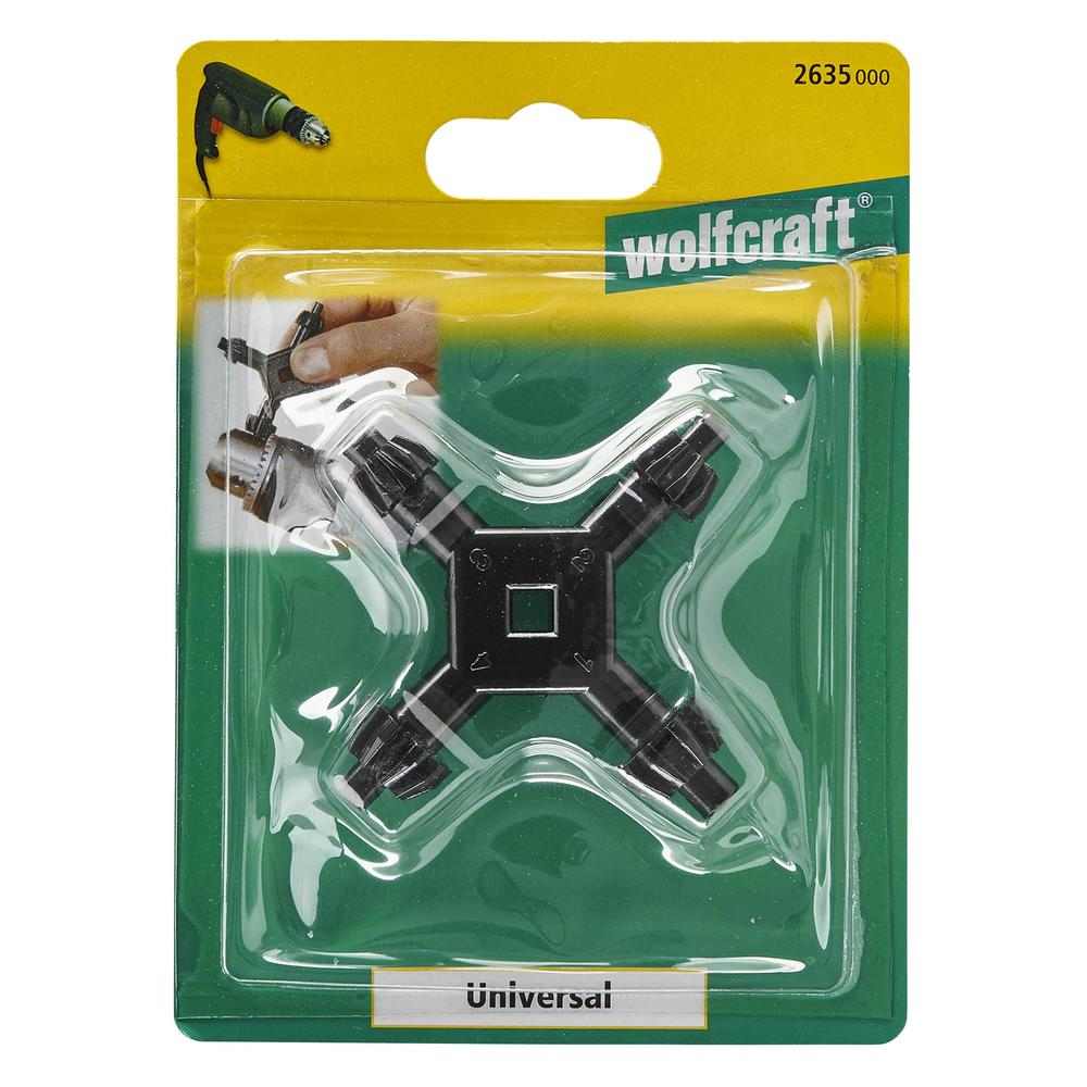 Wolfcraft Ključ Za Steznu Glavu Univerzalni Križni – 2635000 by Wolfcraft 2635000 Adapteri i Stezne Glave - detalj 3