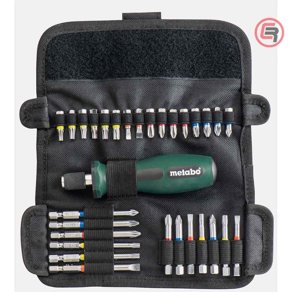Metabo Set Bitova + Ručka Za Bitove + Torbica “SP” 30 dijelni – 626726000 by Metabo 626726000 Garniture / Setovi Pribora