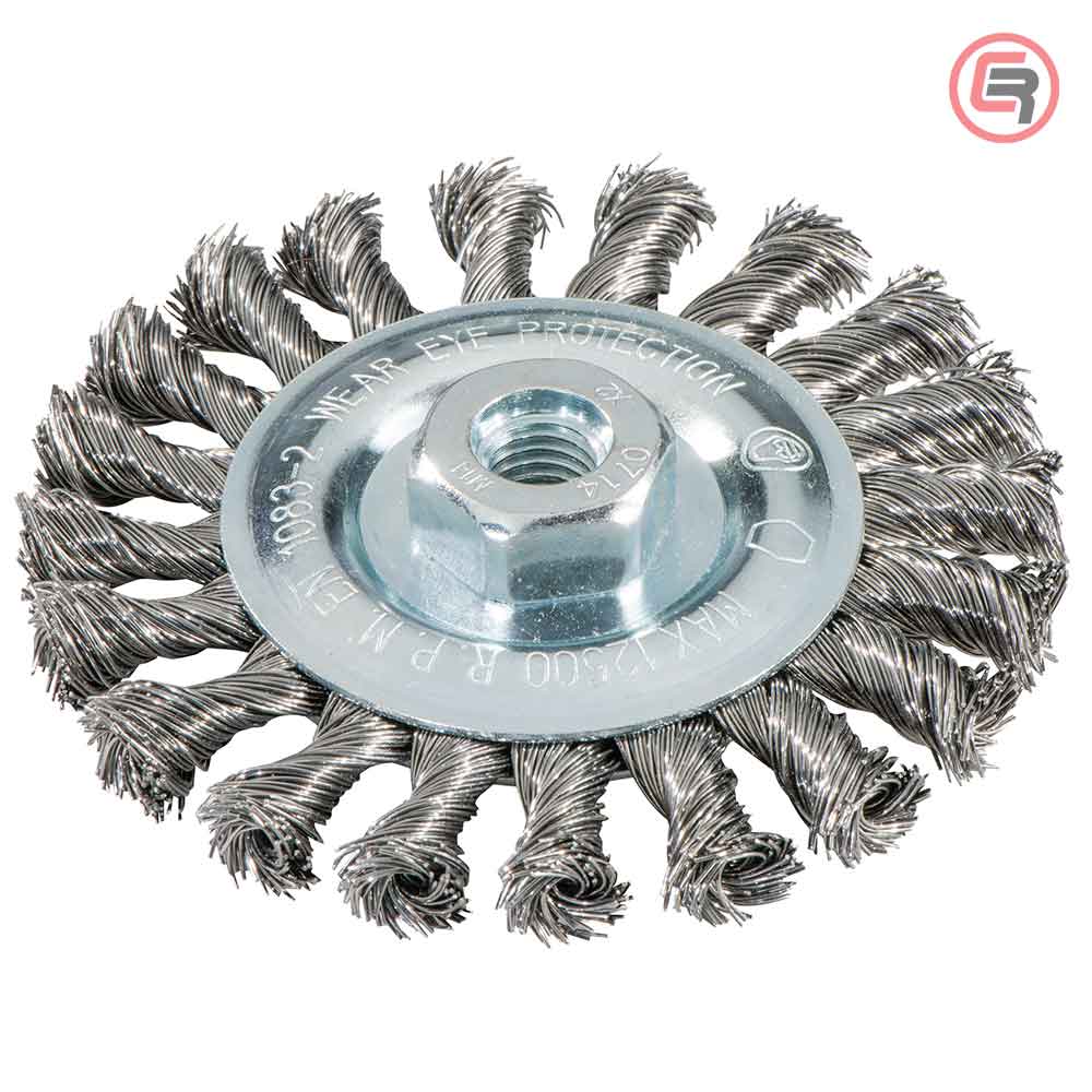Metabo Četka Okrugla fi 115 x 0, 5 x 10 mm / M 14 Ispletena Žica – 626770000 by Metabo 626770000 Pribor Za Brusilice