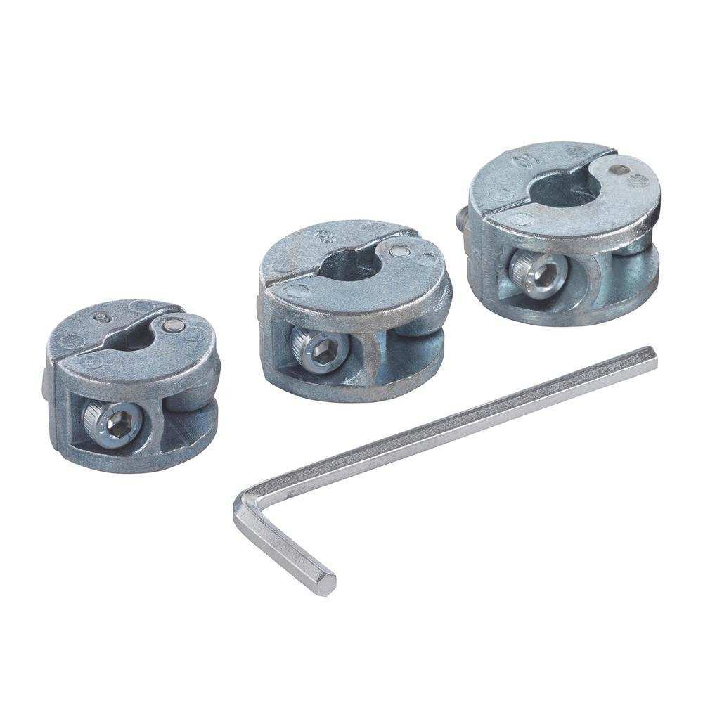Wolfcraft Graničnik Dubine Bušenja Set Univerzalni fi 6, 8, 10 mm / 4 dijelni – 2755000 by Wolfcraft 2755000 Burgije / Svrdla