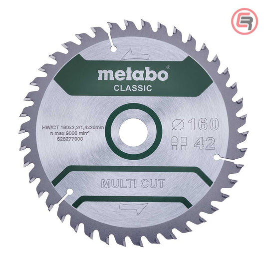 Metabo list kružne pile 160 mm s 42 zuba, model 628277000