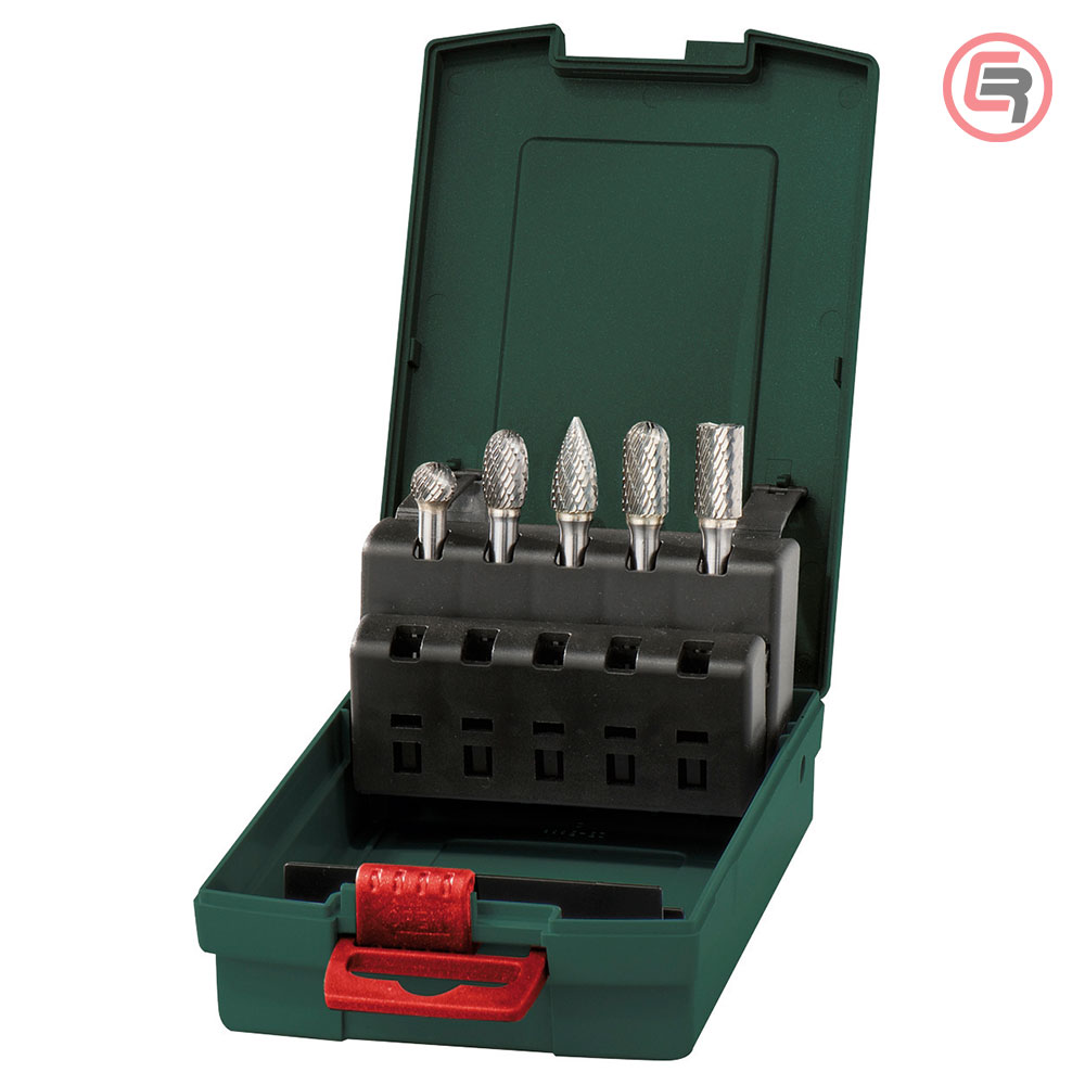 Metabo Glodala Za Metal HM Osovina fi 6mm Oblik “B – C – D – E – G” U PVC Kutiji / 5 kom – 628403000 by Metabo 628403000