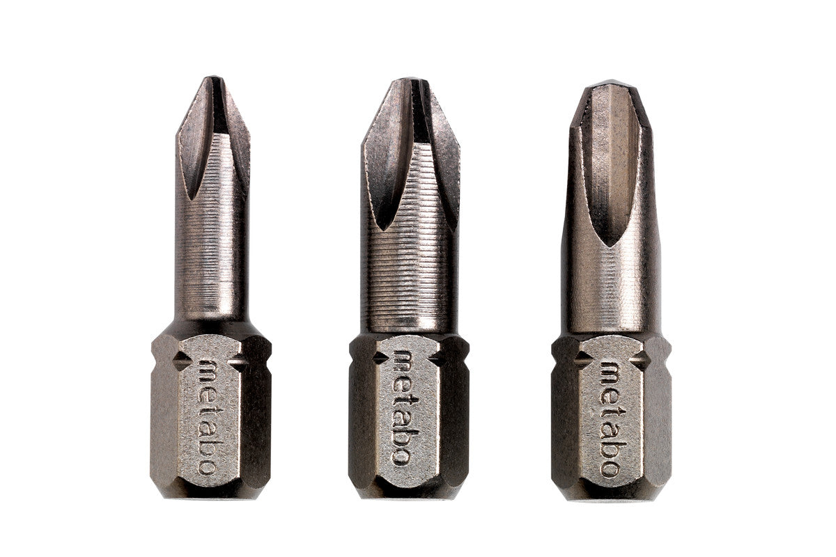 Metabo Set Bit Nastavaka Torsion PH 1, 2 i 3 / 25 mm / 3 dijelni – 628537000 by Metabo 628537000 Garniture / Setovi Pribora