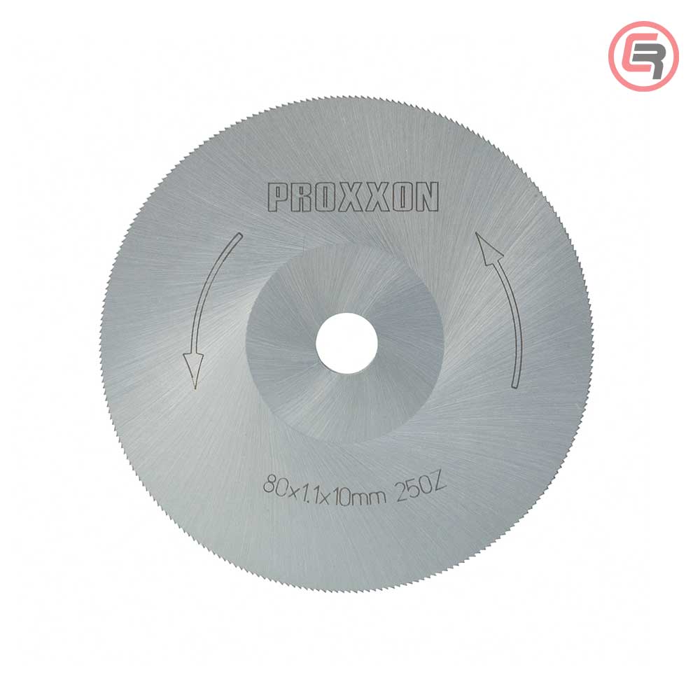 Proxxon List Kružne Pile 80 x 1.1 x 10 mm / Z = 250 Za Stolni Cirkular FET – 28730 by Proxxon 28730 Pribor Za Mikro /