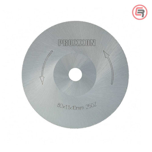 Proxxon List Kružne Pile 80 x 1.1 x 10 mm / Z = 250 Za Stolni Cirkular FET – 28730 by Proxxon 28730 Pribor Za Mikro /