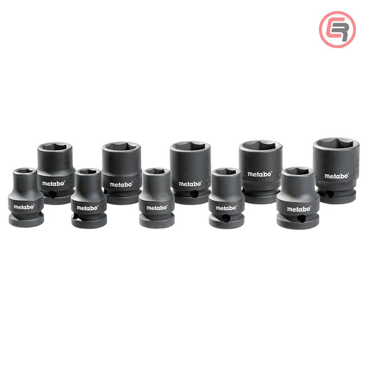 Metabo Set Nasadnih Udarnih Ključeva 1/2″, 10 – 24 mm / 10 dijelni – 628831000 by Metabo 628831000 Pribor Za Pneumatske