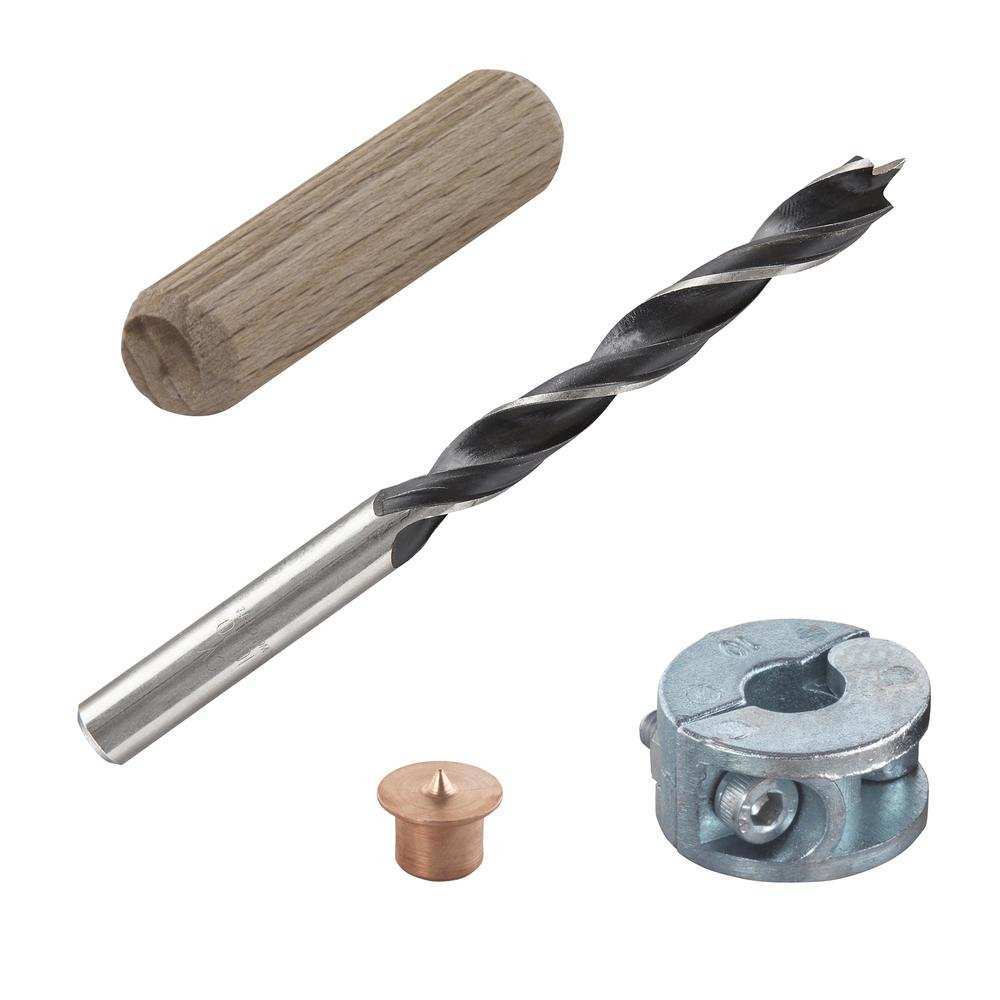 Wolfcraft Set Za Tiplanje 10 mm / 25 dijelni – 2918000 by Wolfcraft 2918000 Burgije / Svrdla