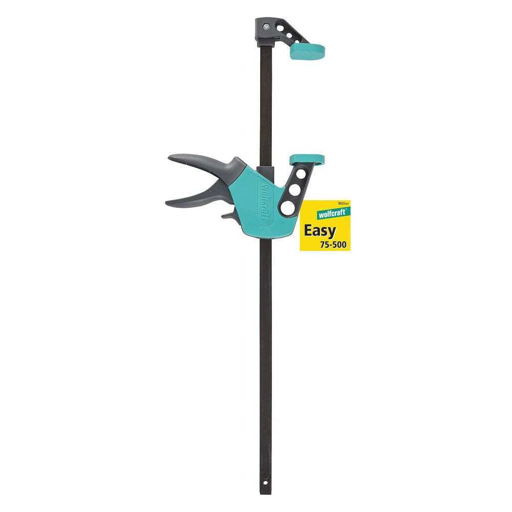 Wolfcraft Stega Jednoručna EHZ EASY 75 / 500 mm – 3023000 by Wolfcraft 3023000 Stege - detalj 7