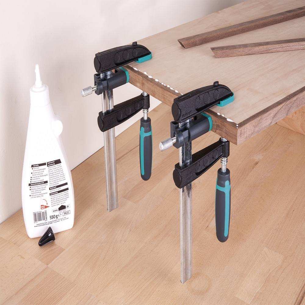 Wolfcraft Pomoćne Stega – Stezač Rubova KS 24 / 2 kom – 3037000 by Wolfcraft 3037000 Stege - detalj 4