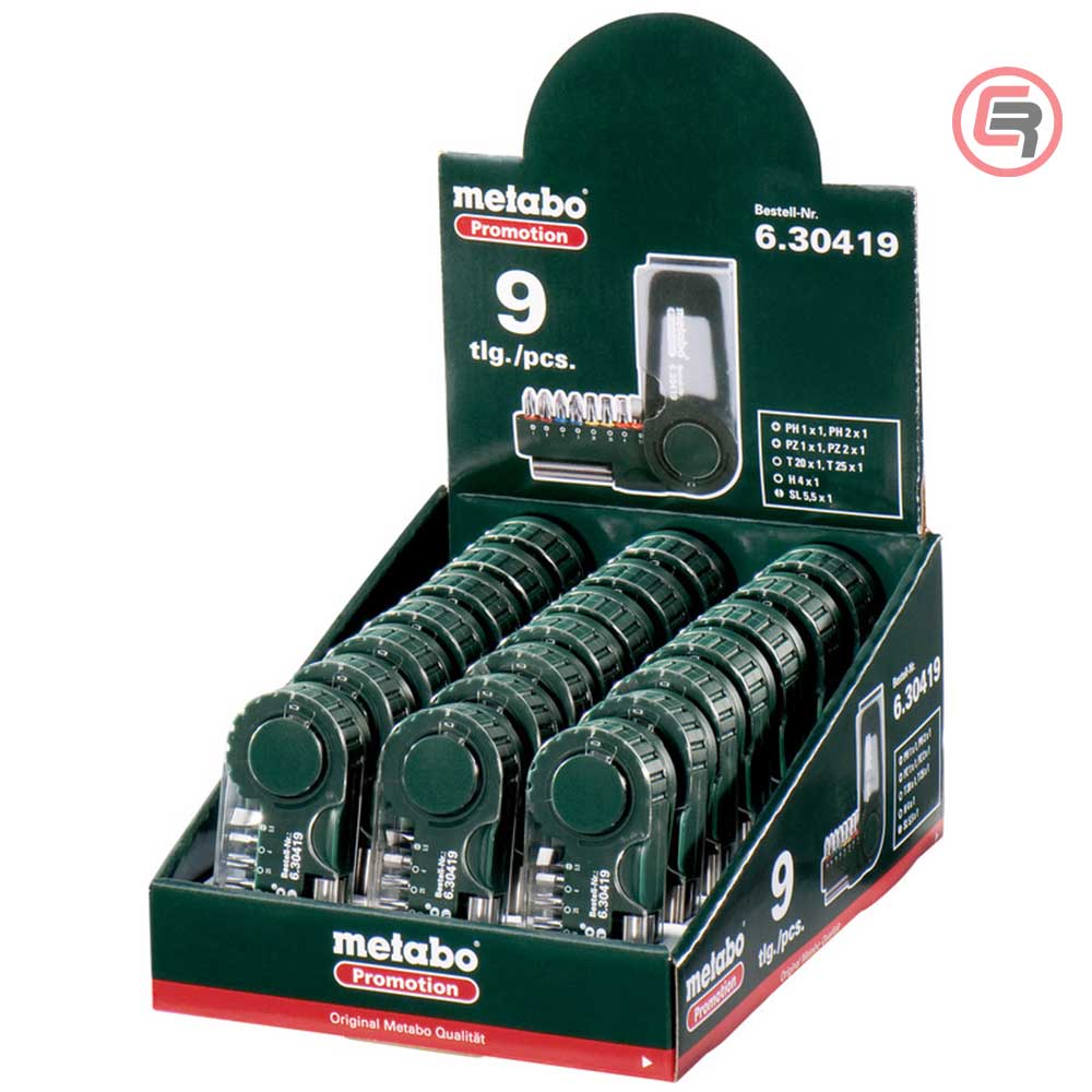 Metabo Set Bitova Bit Box “SP” 9 dijelni – 630419000 by Metabo 630419000 Garniture / Setovi Pribora - detalj 2