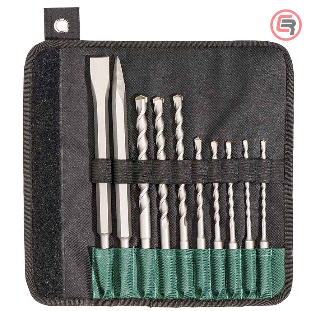 Metabo Set Špic + Sjekač + Svrdla 5 – 14mm SDS – plus “SP” / 10 dijelni – 630824000 by Metabo 630824000 Garniture / Setovi