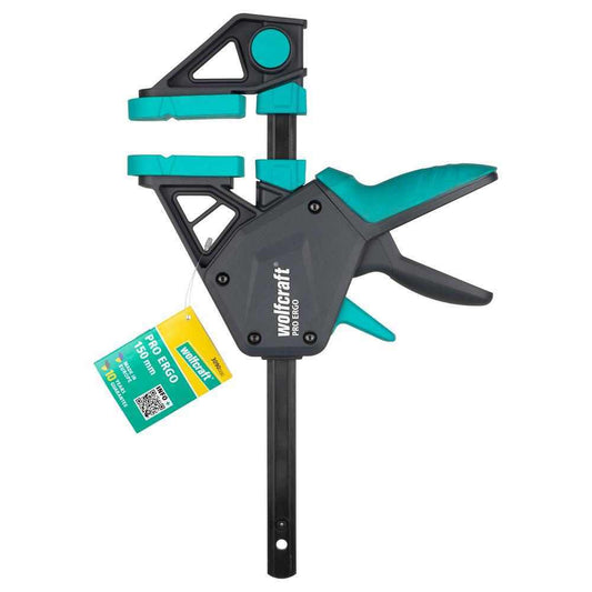 Wolfcraft PRO ERGO jednoručna stega 150 mm