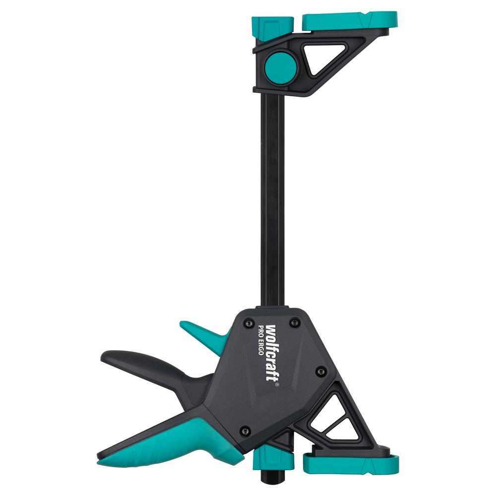Wolfcraft Stega Jednoručna Brza PRO ERGO 150 mm – 3090000 by Wolfcraft 3090000 Stege - detalj 4