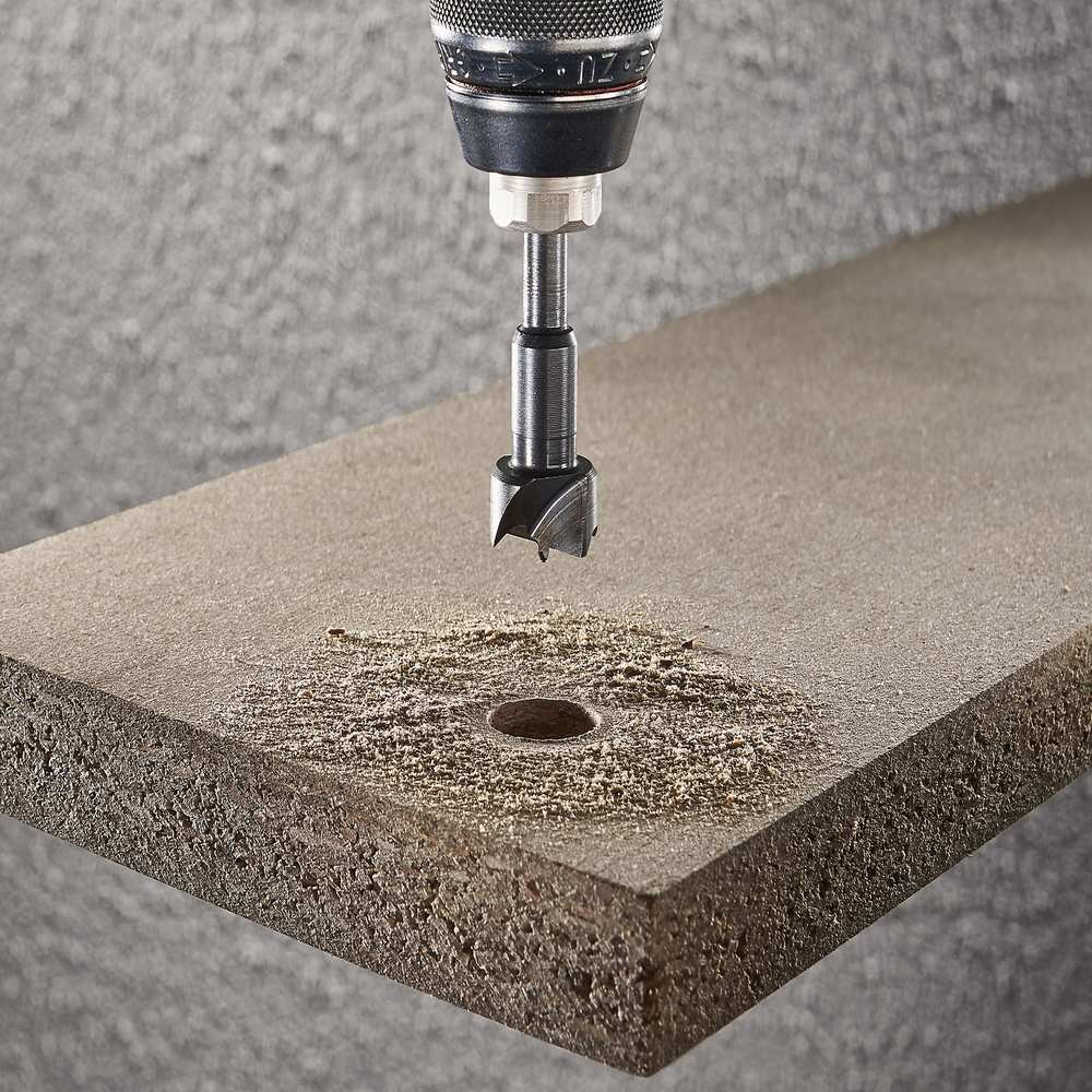 Wolfcraft Glodalo Cilindrično fi 35 x 53 mm Prihvat 8 mm – 3302000 by Wolfcraft 3302000 Krune, Glodala - detalj 5