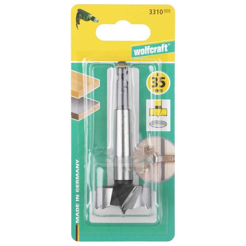 Wolfcraft Glodalo Cilindrično Forstner fi 35 x 90 mm Prihvat 6-STR – 3310000 by Wolfcraft 3310000 Krune, Glodala - detalj 6