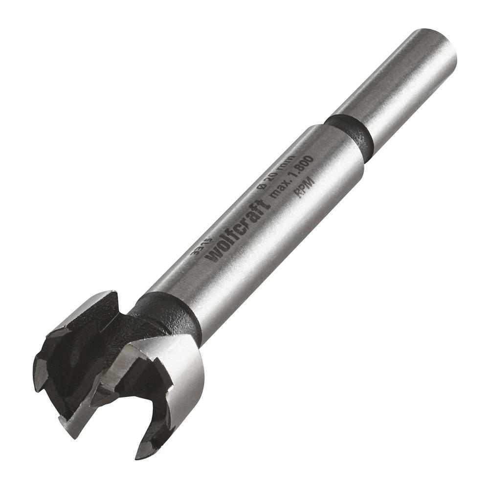 Wolfcraft Glodalo Cilindrično Forstner fi 20 x 90 mm Prihvat 8 mm – 3315000 by Wolfcraft 3315000 Krune, Glodala