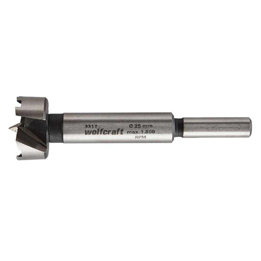 Wolfcraft Glodalo Cilindrično Forstner fi 25 x 90 mm Prihvat 8 mm – 3317000 by Wolfcraft 3317000 Krune, Glodala - detalj 2