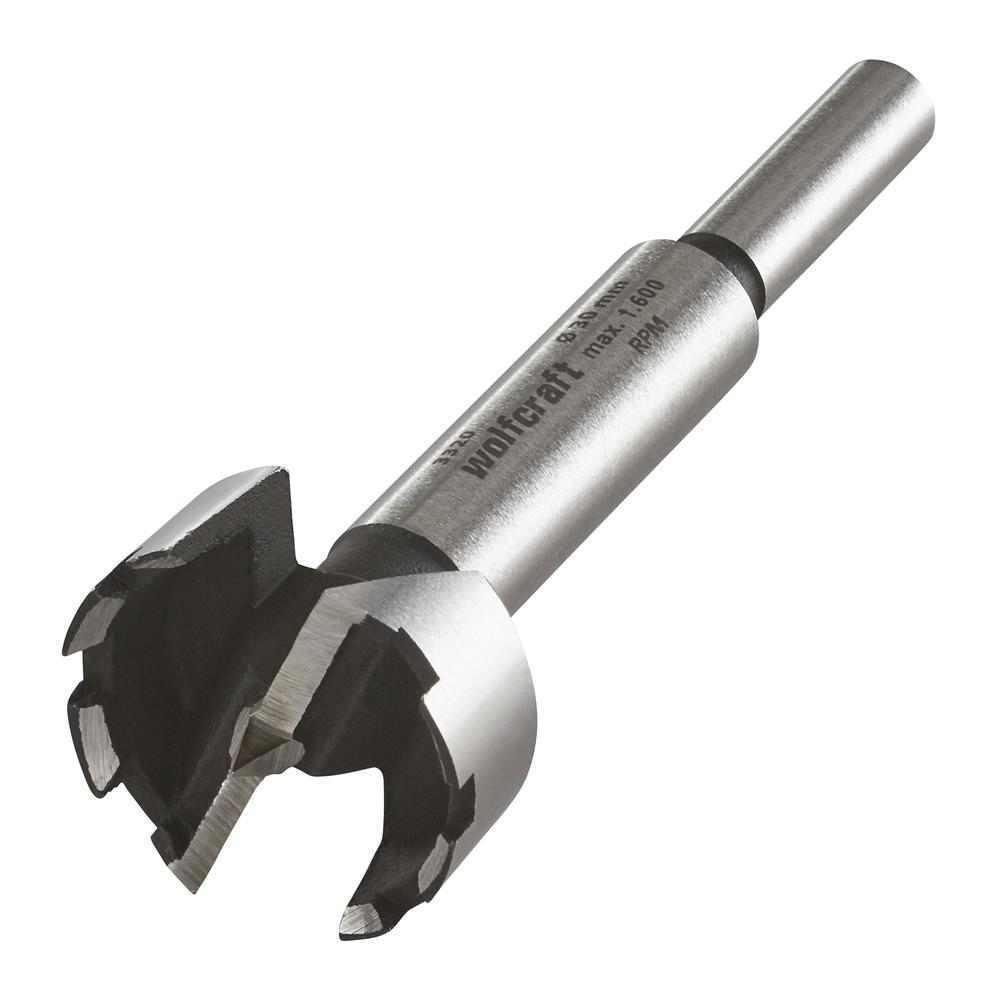 Wolfcraft Glodalo Cilindrično Forstner fi 30 x 90 mm Prihvat 8 mm – 3320000 by Wolfcraft 3320000 Krune, Glodala