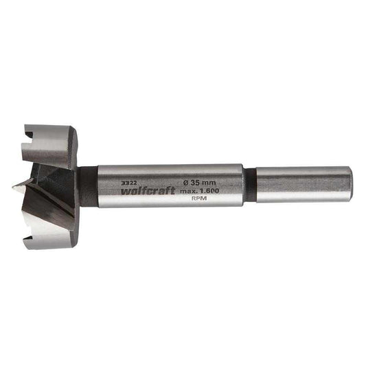 Wolfcraft Glodalo Cilindrično Forstner fi 35 x 90 mm Prihvat 8 mm – 3322000 by Wolfcraft 3322000 Krune, Glodala - detalj 2