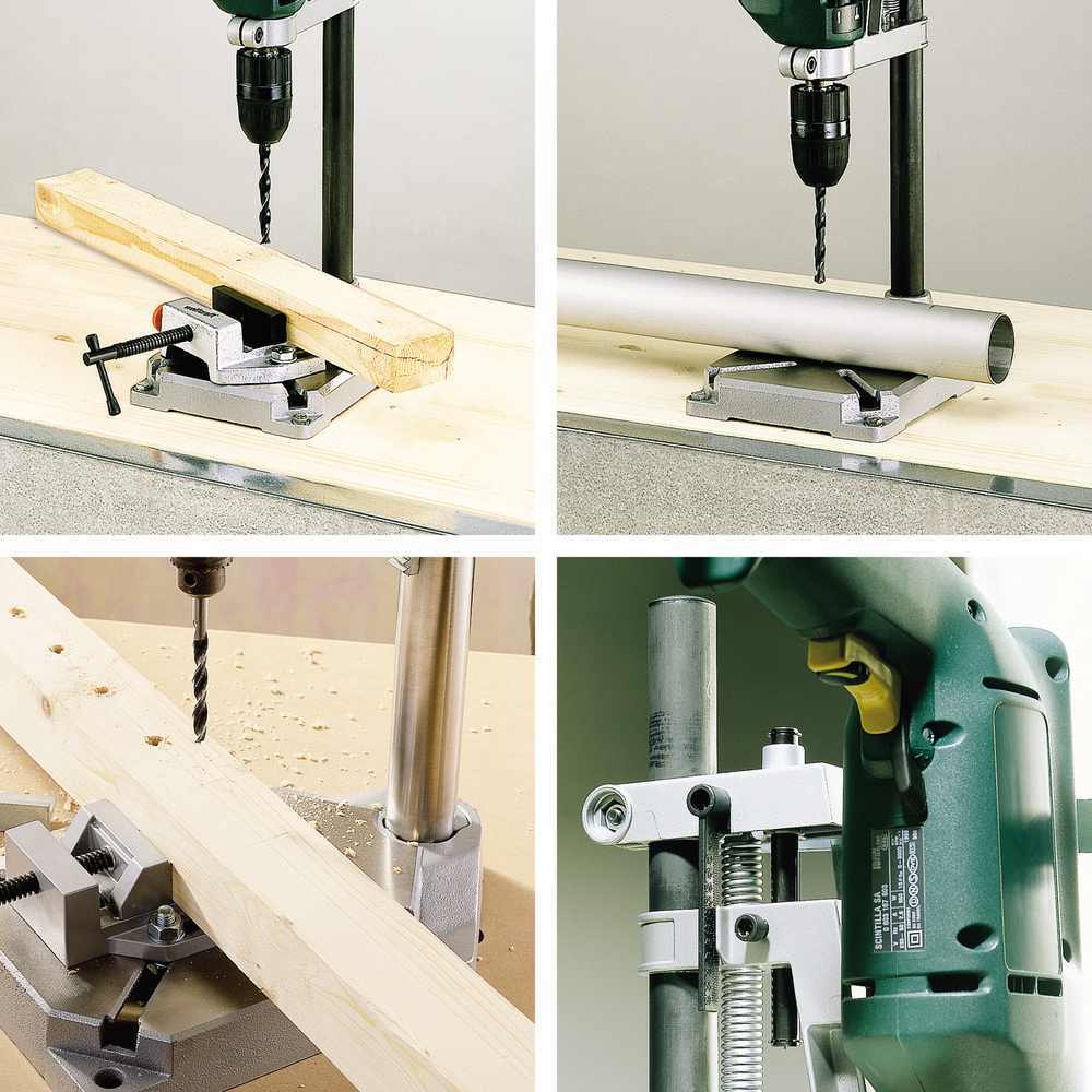 Wolfcraft Stalak Za Bušilicu Prihvata fi 43 / 160x230x500 mm – 3406000 by Wolfcraft 3406000 Ostali Pribor Za Bušilice