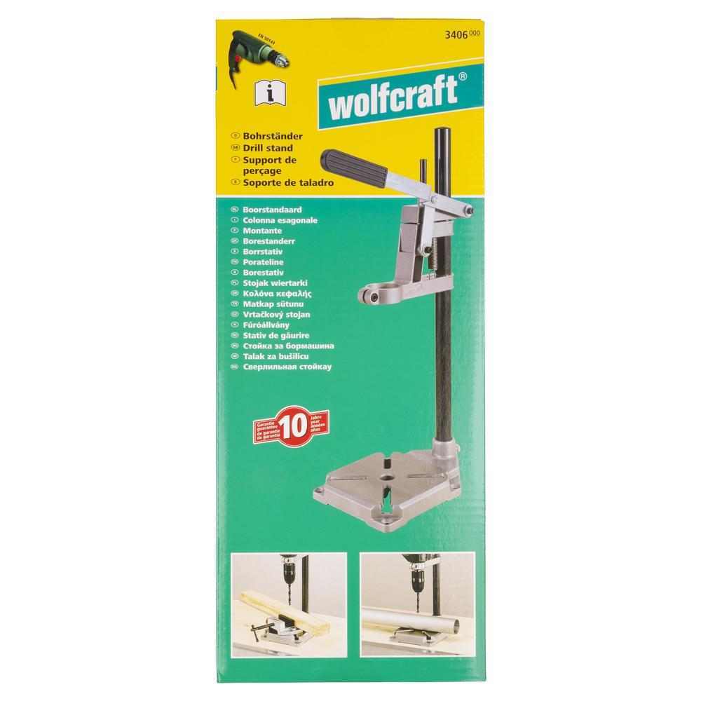 Wolfcraft Stalak Za Bušilicu Prihvata fi 43 / 160x230x500 mm – 3406000 by Wolfcraft 3406000 Ostali Pribor Za Bušilice