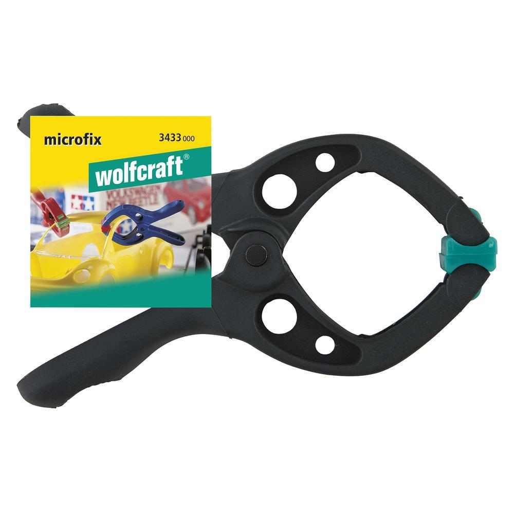 Wolfcraft Stega Mini Sa Oprugom Microfix 30 mm – 3433000 by Wolfcraft 3433000 Stege - detalj 6