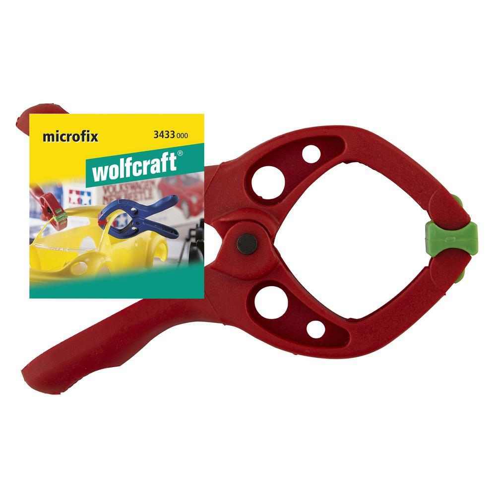 Wolfcraft Stega Mini Sa Oprugom Microfix 30 mm – 3433000 by Wolfcraft 3433000 Stege - detalj 5