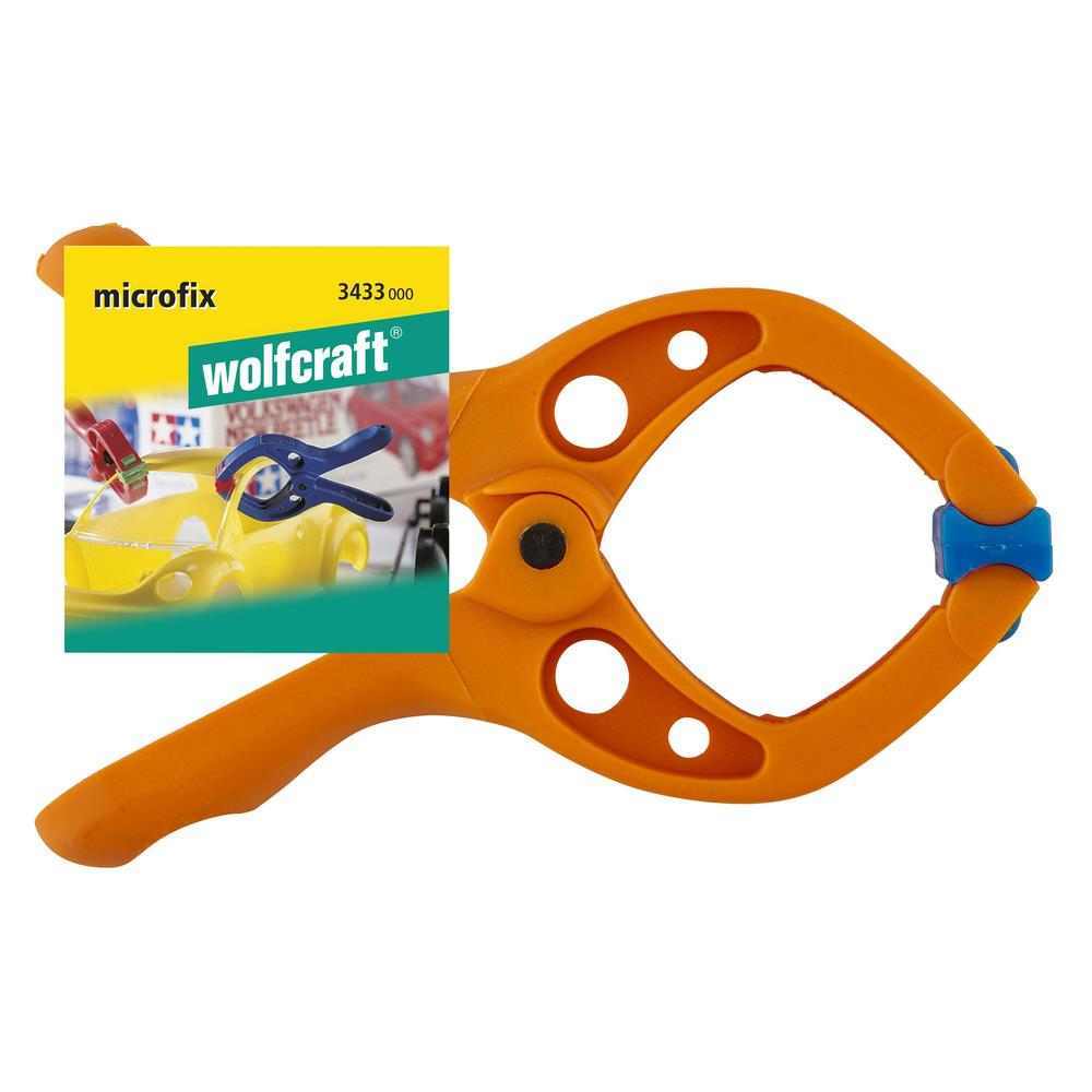 Wolfcraft Stega Mini Sa Oprugom Microfix 30 mm – 3433000 by Wolfcraft 3433000 Stege - detalj 3