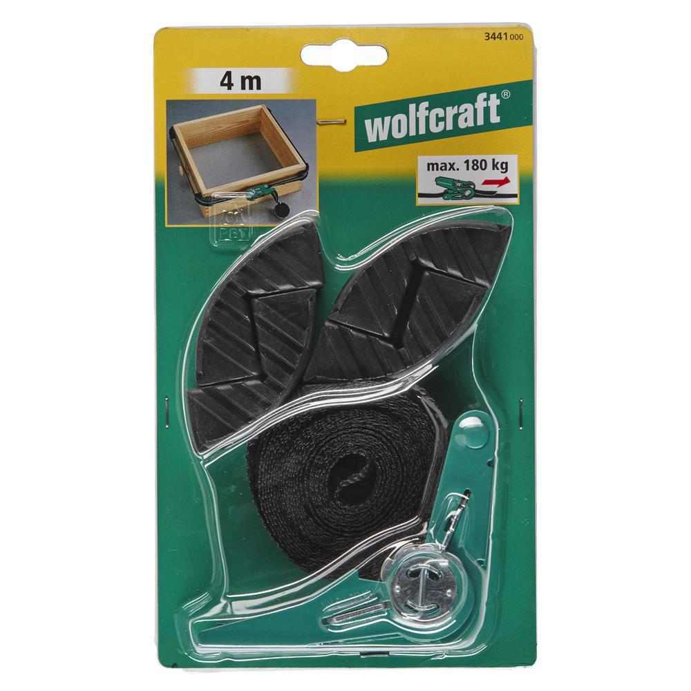 Wolfcraft Stega Sa Trakom Za Okvire i Zateznim Mehanizmom 4 m / 180 kg – 3441000 by Wolfcraft 3441000 Stege - detalj 4