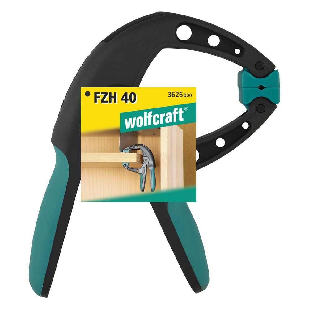Wolfcraft Stega Sa Oprugom Pro Ergo FZH 40 / 40 mm – 3626000 by Wolfcraft 3626000 Stege - detalj 7