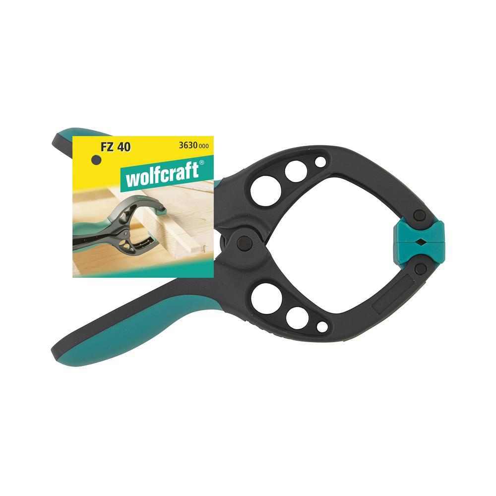 Wolfcraft Stega Sa Oprugom Pro FZ 40 / 40 mm – 3630000 by Wolfcraft 3630000 Stege - detalj 5