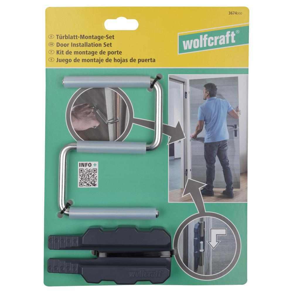Wolfcraft Set Za Montažu Krila Vrata / 3 dijelni – 3674000 by Wolfcraft 3674000 Ostali Alati i Pribor - detalj 7