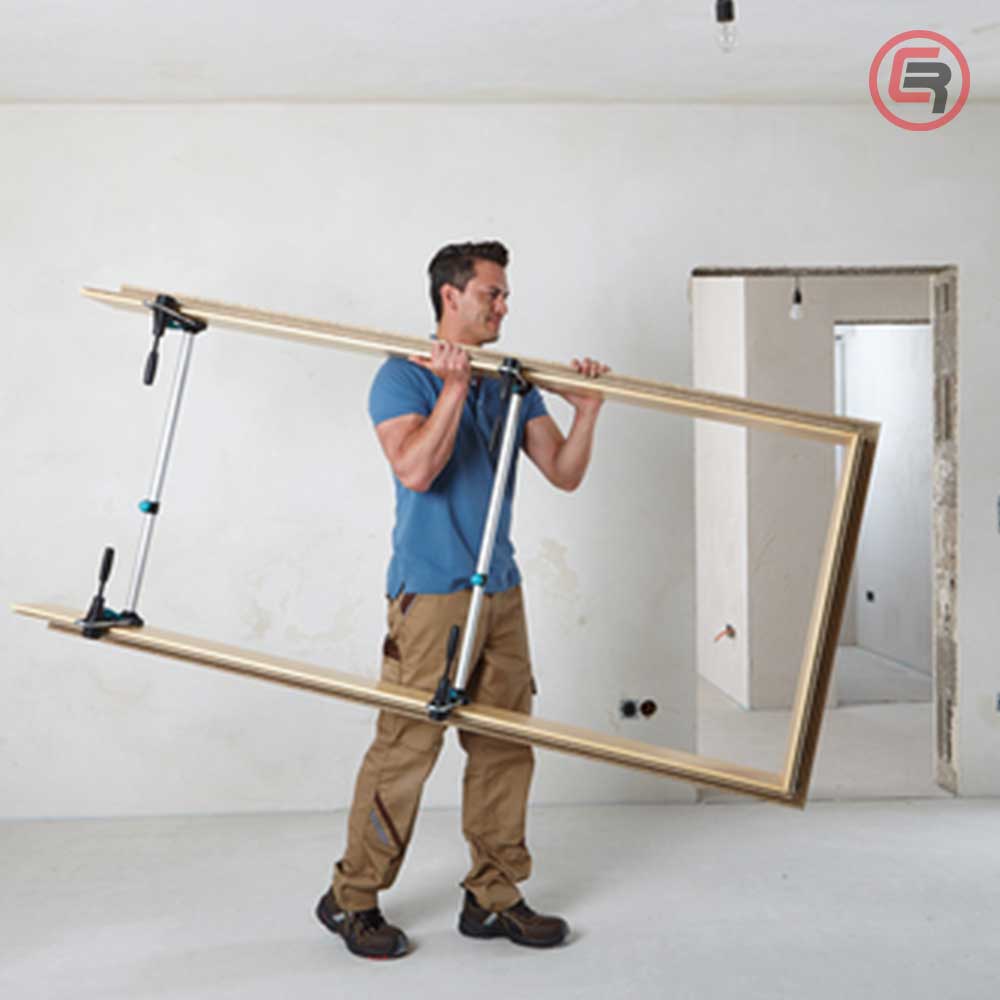 Wolfcraft Set Stega Za Montažu Vrata PRO / 8 dijelni – 3676000 by Wolfcraft 3676000 Stege - detalj 3