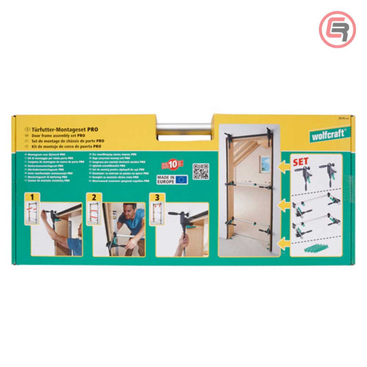 Wolfcraft Set Stega Za Montažu Vrata PRO / 8 dijelni – 3676000 by Wolfcraft 3676000 Stege - detalj 2