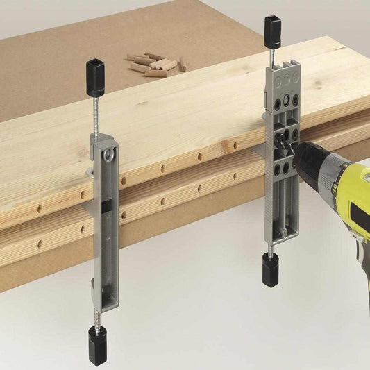 Wolfcraft Univerzalni Set Za Tiplanje fi 6, 8 i 10 mm / 44 dijelni – 3750000 by Wolfcraft 3750000 Ostali Pribor Za Bušilice