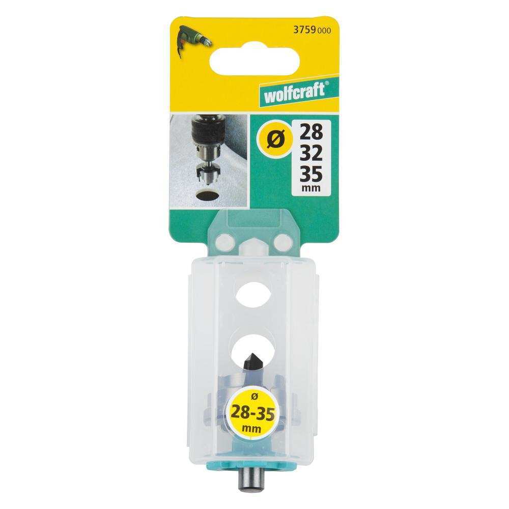 Wolfcraft Svrdlo Stepenasto Za Plastiku Ojačanu Staklenim Vlaknima GFK fi 28 / 32 / 35 mm – 3759000 by Wolfcraft 3759000
