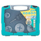 Wolfcraft Set Kruna Bi-Metal Elektrika i Sanitarije 35, 40, 51, 65 i 68 mm / 6 dijelni U Koferu – 3764000 by Wolfcraft