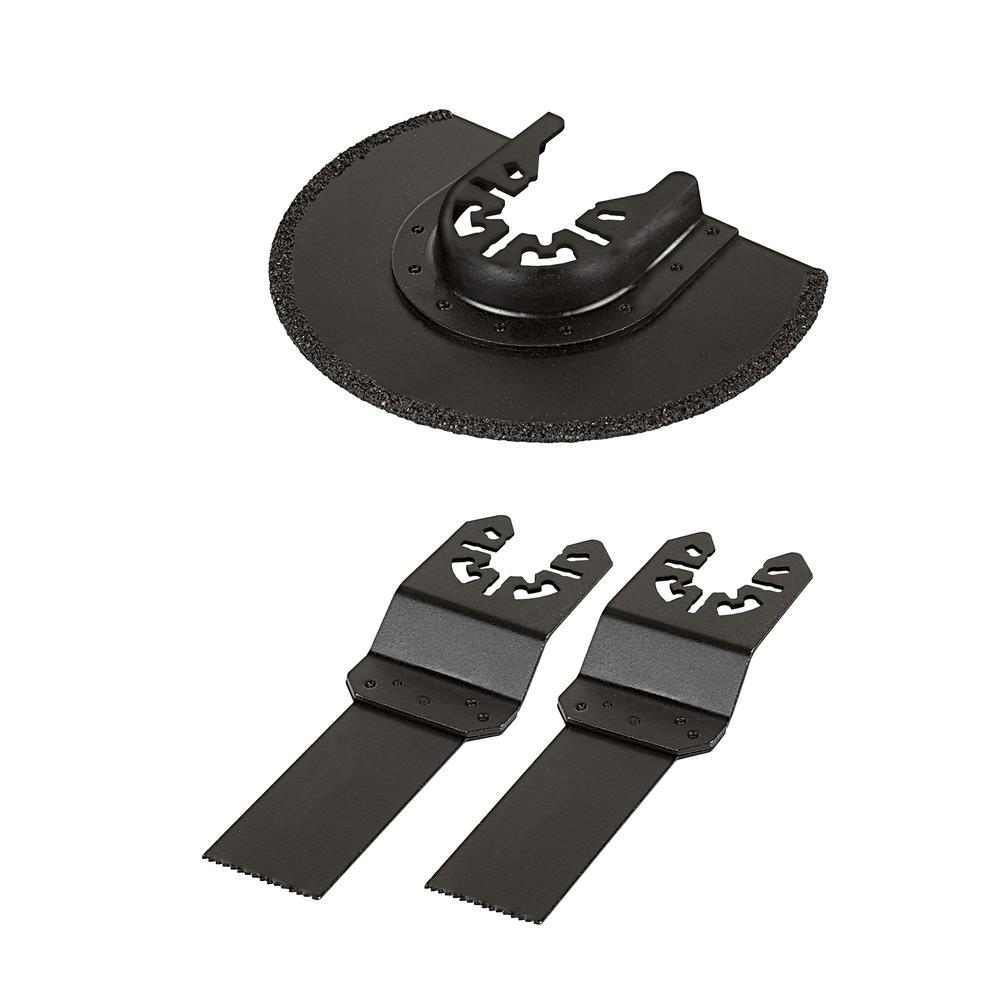 Wolfcraft Set Pila PRO Za Multifunkcionalni Alat Drvo / Metal / 3 dijelni – 3992000 by Wolfcraft 3992000 Listovi Pila