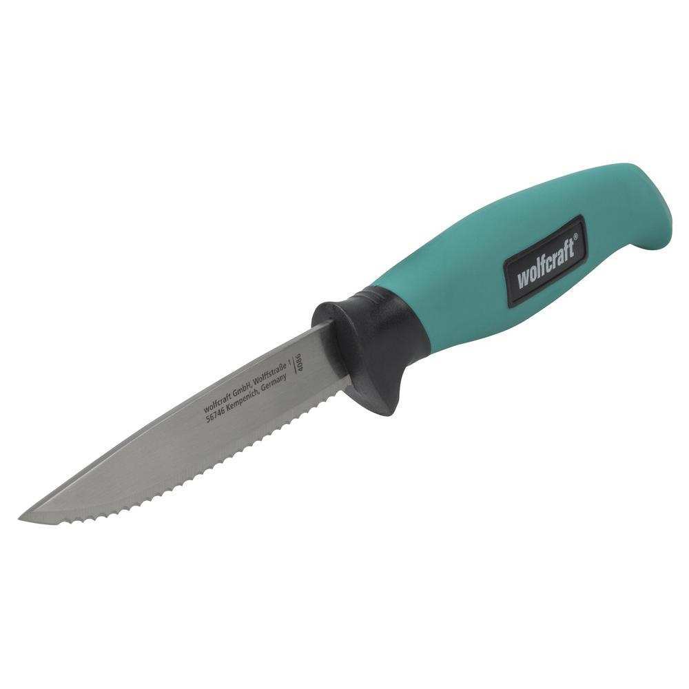 Wolfcraft Nož Sa Futrolom Nazubljena Oštrica 95 mm – 4086000 by Wolfcraft 4086000 Ručni Rezni Alat i Pribor - detalj 2