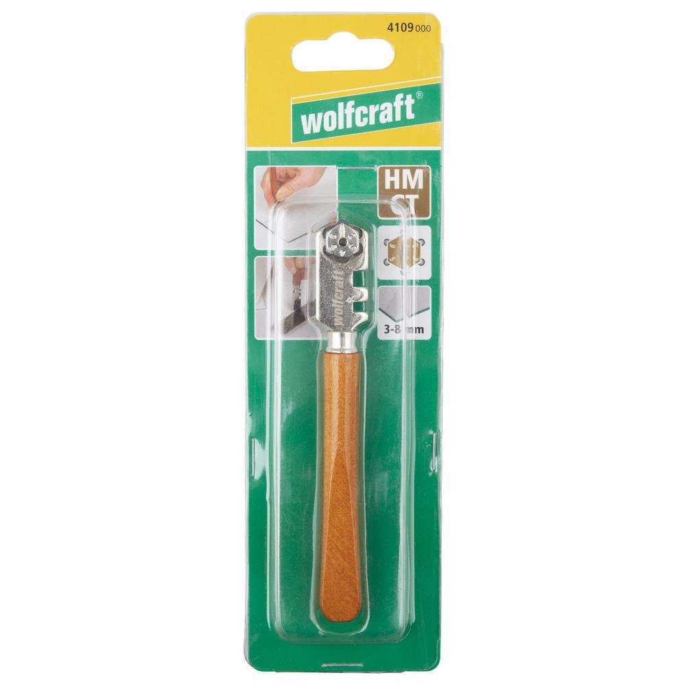 Wolfcraft Rezač Stakla i Keramičkih Pločica Professional 3 – 8 mm – 4109000 by Wolfcraft 4109000 Ručni Rezni Alat i Pribor