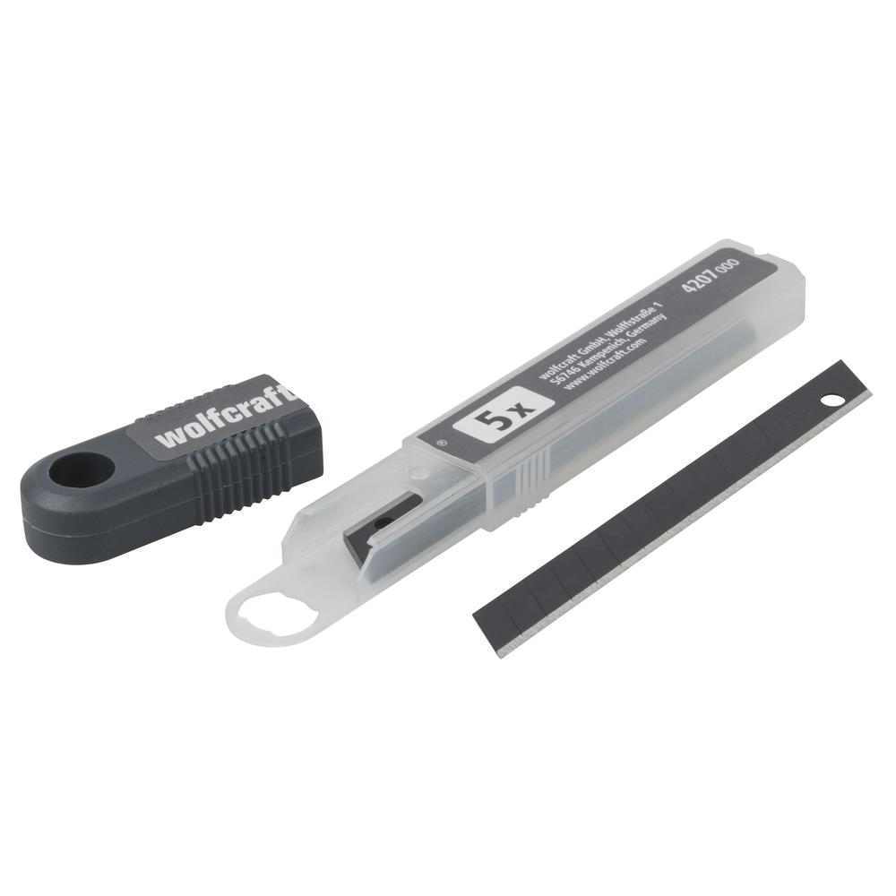 Wolfcraft Oštrice Za Skalper 9 mm Pro Sharp Crne, 13 Segmenata / 5 kom – 4207000 by Wolfcraft 4207000 Ručni Rezni Alat i