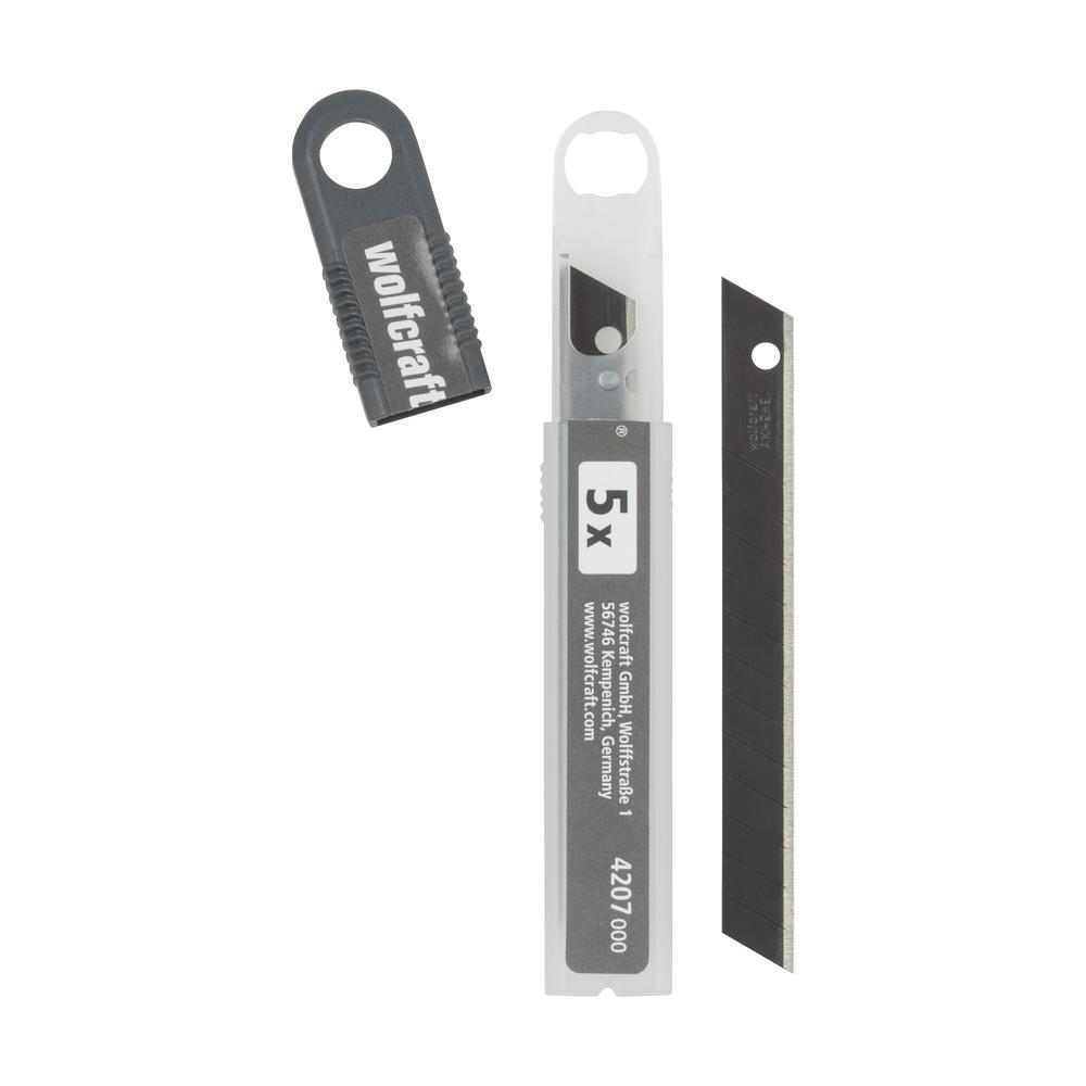 Wolfcraft Oštrice Za Skalper 9 mm Pro Sharp Crne, 13 Segmenata / 5 kom – 4207000 by Wolfcraft 4207000 Ručni Rezni Alat i