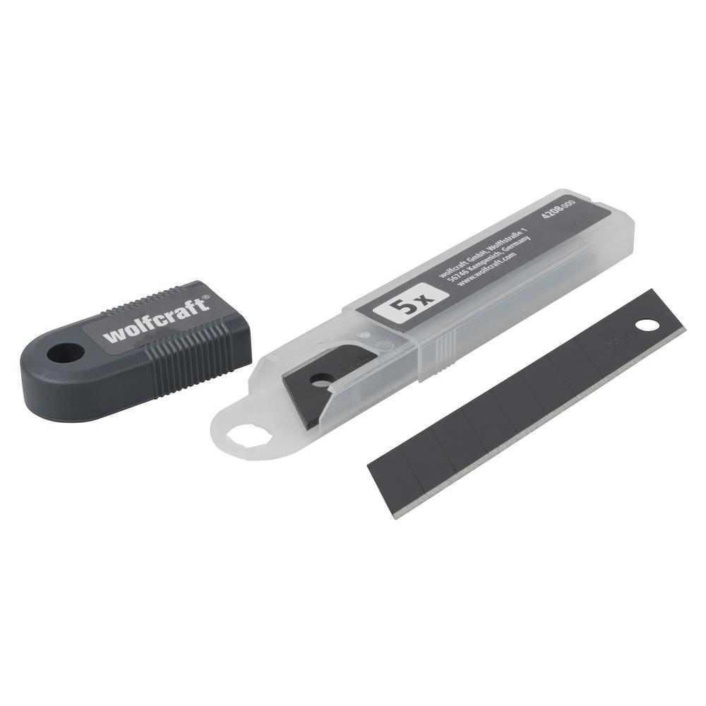 Wolfcraft Oštrice Za Skalper 18 mm Pro Sharp Crne, 8 Segmenata / 5 kom – 4208000 by Wolfcraft 4208000 Ručni Rezni Alat i
