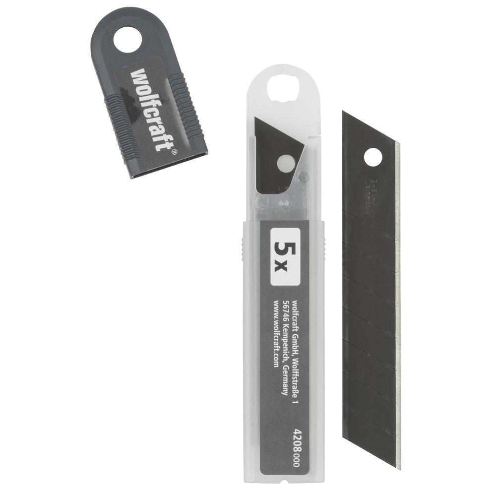 Wolfcraft Oštrice Za Skalper 18 mm Pro Sharp Crne, 8 Segmenata / 5 kom – 4208000 by Wolfcraft 4208000 Ručni Rezni Alat i