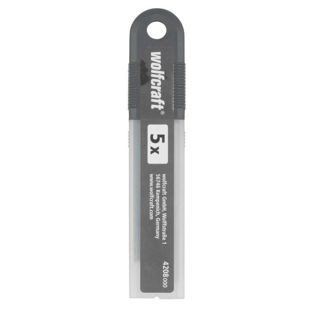Wolfcraft Oštrice Za Skalper 18 mm Pro Sharp Crne, 8 Segmenata / 5 kom – 4208000 by Wolfcraft 4208000 Ručni Rezni Alat i