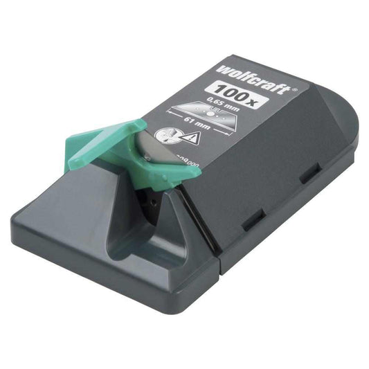 Wolfcraft 4309000 trapezne oštrice 61 mm, pakovanje 100 komada