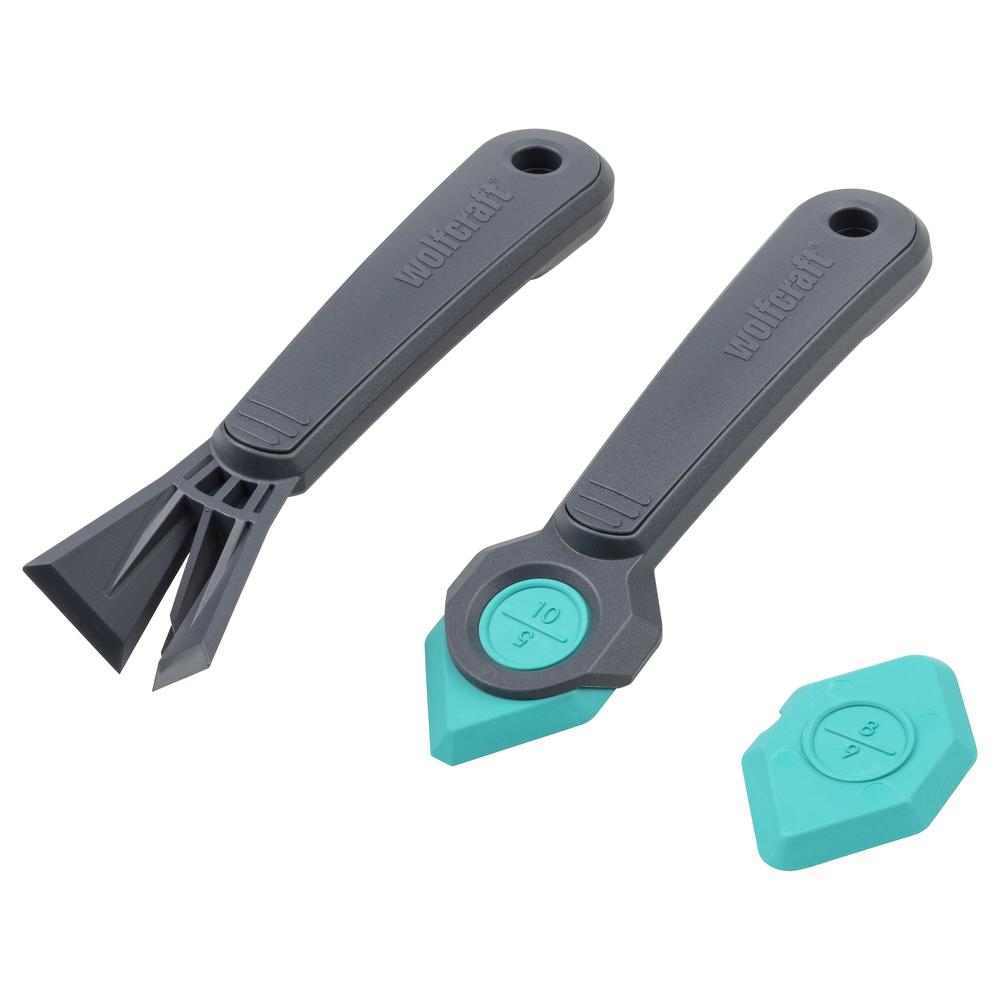 Wolfcraft Set Za Skidanje i Oblikovanje Silikon Fuga / 4 dijelni – 4334000 by Wolfcraft 4334000 Ostali Alati i Pribor